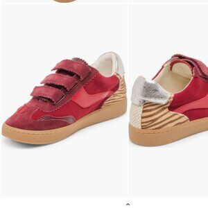 NEW DOLCE VITA Suede Notice Velcro Sneakers for women 0126 3t2